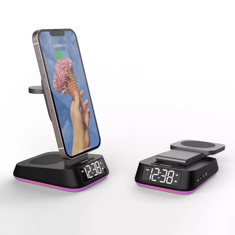 Zusammenklappbares 3-in-1-Wireless-Ladegerät