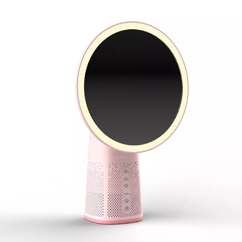 Waschtisch mit LED-Spiegel